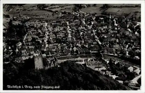 Ak Waldkirch im Breisgau Schwarzwald, Fliegeraufnahme