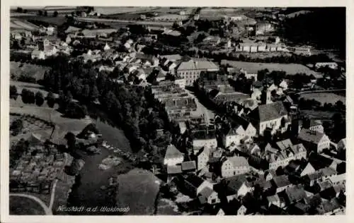 Ak Neustadt an der Waldnaab, Fliegeraufnahme