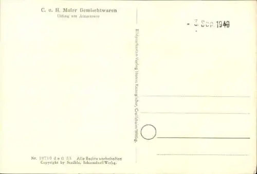 Ak Utting am Ammersee Oberbayern, Fliegeraufnahme