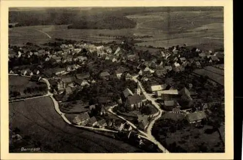 Ak Bernstadt auf der Schwäbischen Alb, Fliegeraufnahme