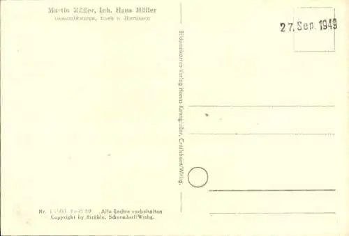 Ak Buch (bei Illertissen) in Schwaben, Fliegeraufnahme