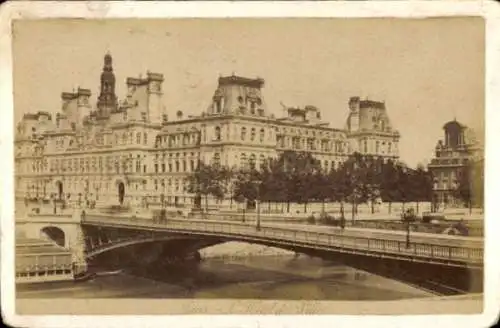 CDV Foto Paris IV, Hotel de Ville