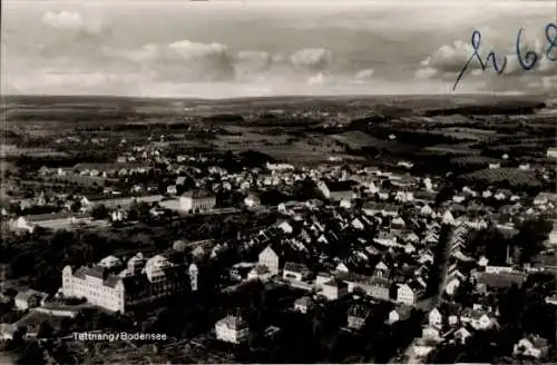 Ak Tettnang in Württemberg, Gesamtansicht, Fliegeraufnahme