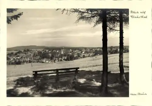 Ak Clausthal Zellerfeld im Oberharz, Gesamtansicht