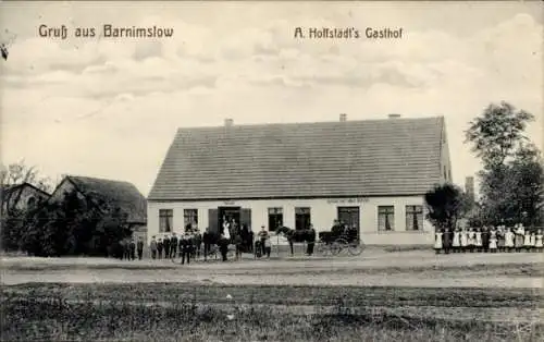 Ak Barnisław Barnimslow Pommern, Gasthof A. Hoffstädt