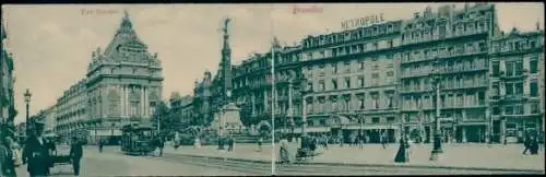 Klapp Ak Bruxelles Brüssel, Place de Brouckère