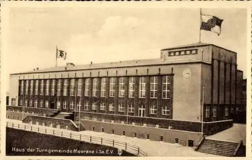 Ak Meerane in Sachsen, Haus der Turngemeinde, Gaststätten