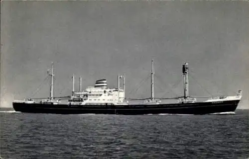 Ak Frachtschiff MV Kinderdyk, HAL