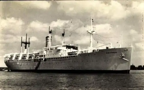 Ak Dampfer SS Waterman, Koninklijke Rotterdamsche Lloyd