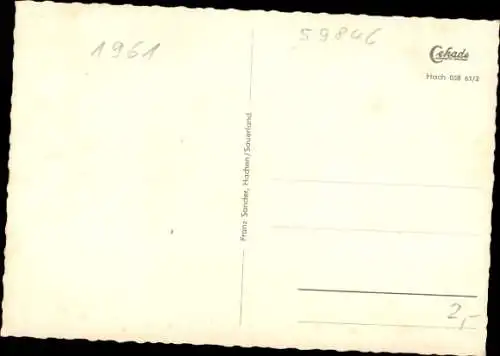 Ak Hachen Sundern im Sauerland, Sportheim des LSR