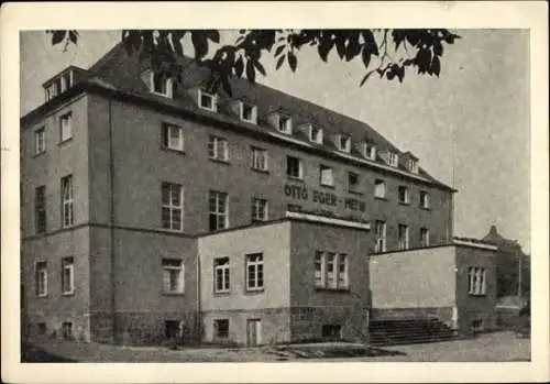 Ak Gießen Hessen, Otto Eger Heim, Hochschule, Front