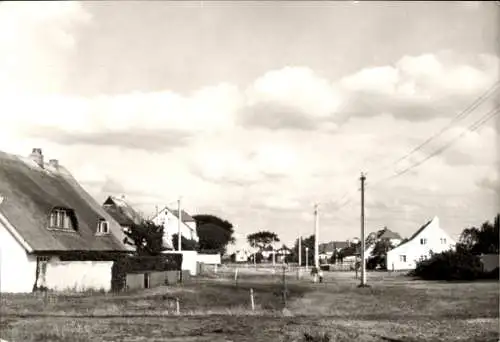 Ak Neuendorf Hiddensee Ostsee, Ortspartie