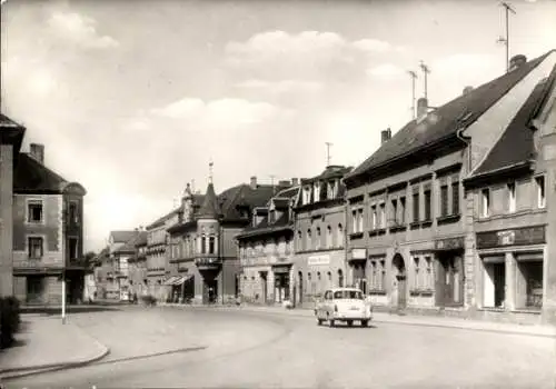 Ak Naunhof im Kreis Leipzig, Leipziger Straße