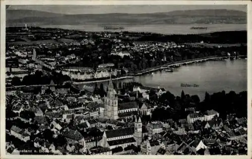 Ak Konstanz am Bodensee, Gesamtansicht