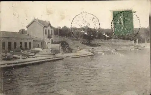 Ak Sausset les Pins Bouches du Rhône, Hafen