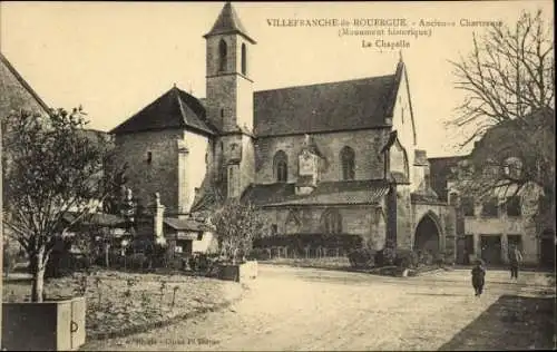 Ak Villefranche de Rouergue Aveyron, Kapelle