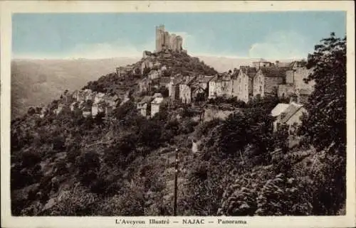 Ak Najac Aveyron, Panorama