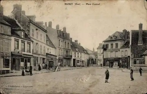 Ak Mouy Oise, Place Cantrel