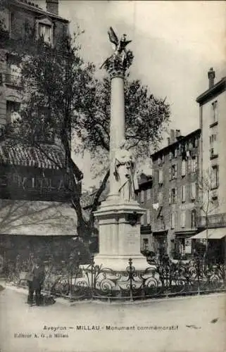 Ak Millau-Aveyron, Gedenkdenkmal