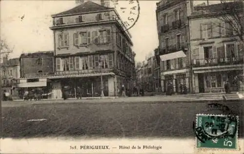 Ak Périgueux Nouvelle-Aquitaine Dordogne, Hotel de la Philologie