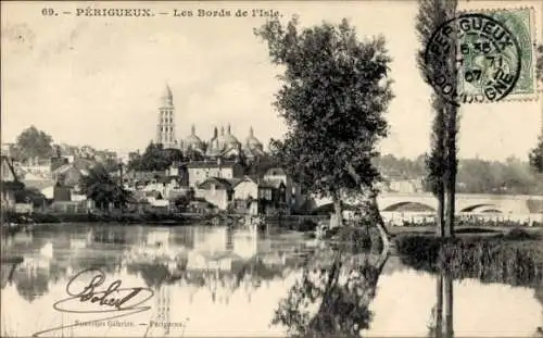 Ak Périgueux Nouvelle-Aquitaine Dordogne, Les Bords de l'Isle