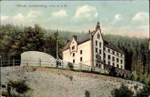 Ak Neubois Gereuth Elsass Bas Rhin, Hotel Altenberg