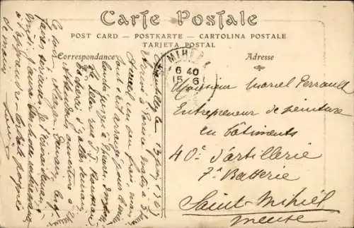 Ak Chantilly Oise, Le Courses : le Derby, l´Arrivée, Pferderennen