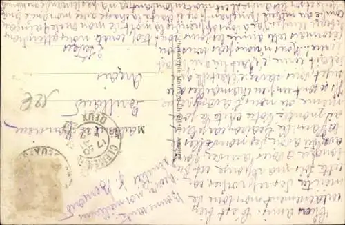 Ak Saint Clémentin Deux Sèvres, Rue de l’Eglise