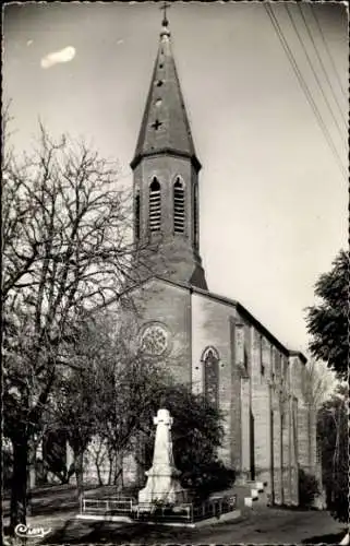 Ak Castelferrus Tarn et Garonne, Kirche