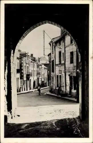 Ak Thouars Deux Sèvres, Rue Porte au Prevol