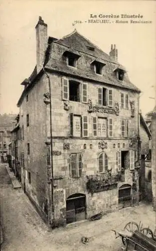 Ak Beaulieu Corrèze, Renaissancehaus