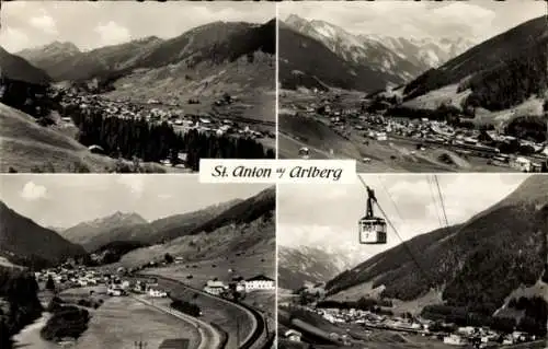 Ak Sankt Anton am Arlberg Tirol Österreich, Gesamtansicht