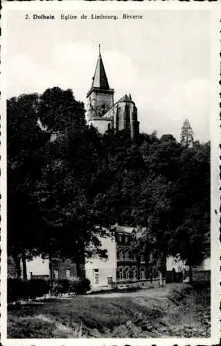 Ak Dolhain Wallonie Lüttich, Kirche von Limburg, Bèverie