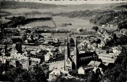 Ak Diekirch Luxemburg, Kirche und Stadt