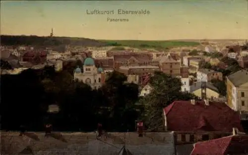 Judaika Ak Eberswalde in der Mark, Gesamtansicht, Synagoge