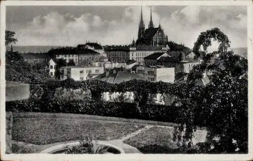 Ak Brno Brünn Südmähren, St. Petersdom, Petrov