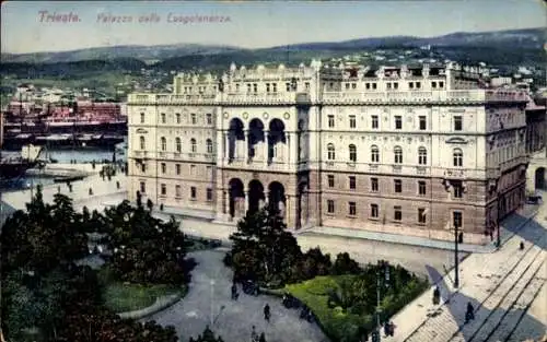 Ak Triest Trieste Friuli Venezia Giulia, Palazzo della Luogotenenza