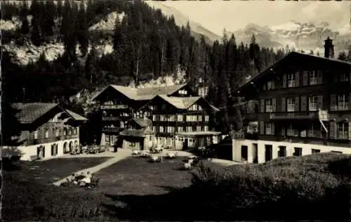 Ak Berner Oberland Kanton Bern Schweiz, Grand Hotel, Kurhaus Griesalp