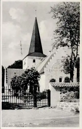 Ak Ærøskøbing Aerösköbing Ärösköping Dänemark, Bregninge Kirche