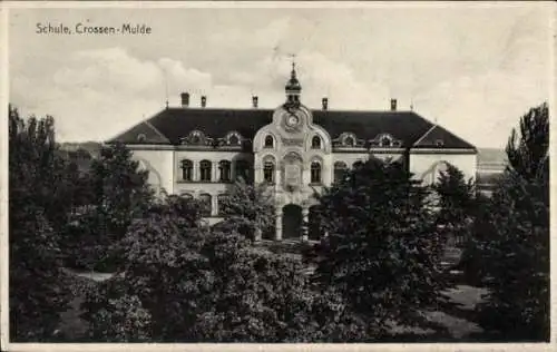 Ak Crossen Zwickau in Sachsen, Schule