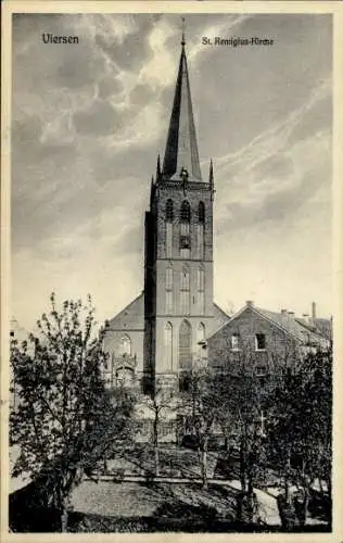 Ak Viersen in Nordrhein Westfalen, St. Remigiuskirche