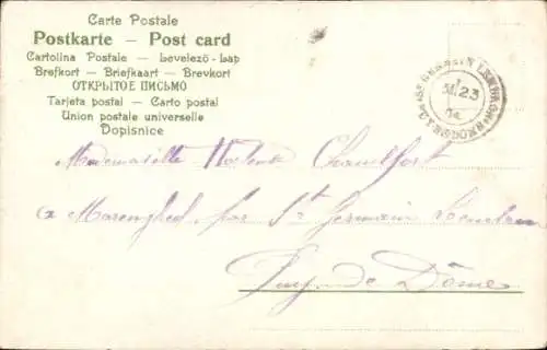 Künstler Ak Kämmerer, Robert, Berge, Weg