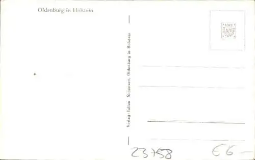 Foto Ak Oldenburg Holstein, Apotheke, Straße