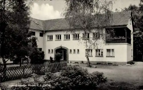 Ak Müden an der Oertze Faßberg, Jugendherberge, Landesverband Hannover