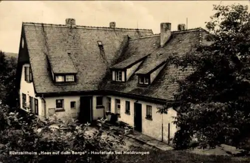 Ak Hauteroda in Thüringen, Rüstzeitheim Haus auf dem Berge