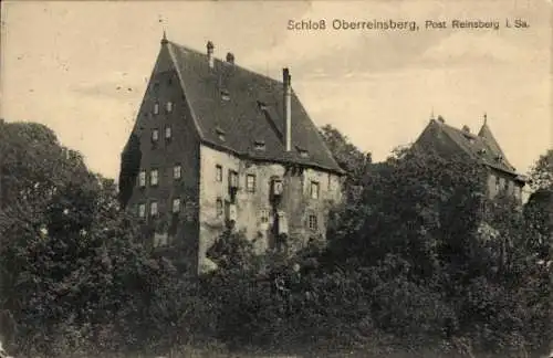 Ak Reinsberg in Sachsen, Schloss Oberreinsberg