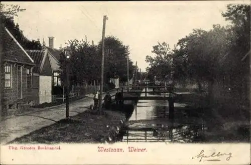 Ak Westzaan Zaanstad Nordholland Niederlande, Weiver