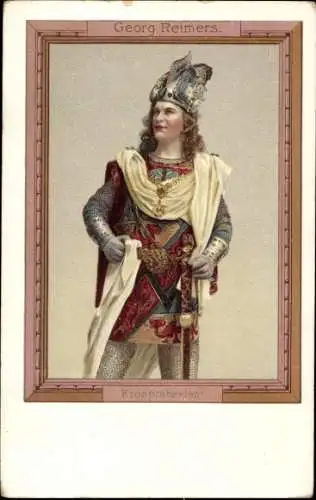 Ak Schauspieler Georg Reimers, Portrait, Kronprätendent