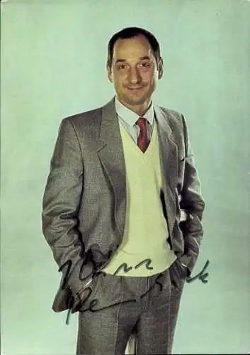 Ak Schauspieler Heinz Rennhack, Portrait, Autogramm