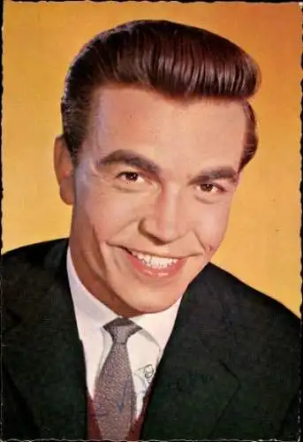 Ak Schauspieler Claus Biederstaedt, Anzug, Krawatte, Portrait, Autogramm